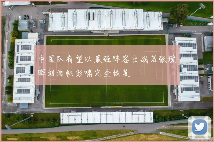 中国队有望以最强阵容出战若张瑷晖刘浩帆彭啸完全恢复